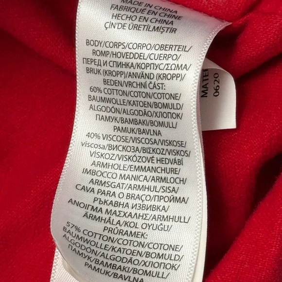 Polo Ralph Lauren Red and Cream “p-patch 1967” satin bomber jacket